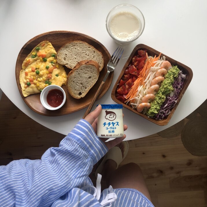 カラフルな朝食 レシピ 作り方 By ら のはなし 楽天レシピ カラフルな朝食 レシピ 作り方 By ら のはなし 楽天レシピ